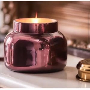 Anthropologie Capri Blue Volcano Purple Luster Jar Candle NWT